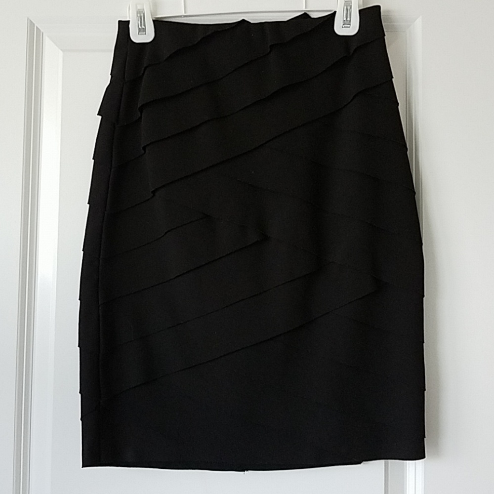 WHBM black skirt size 2